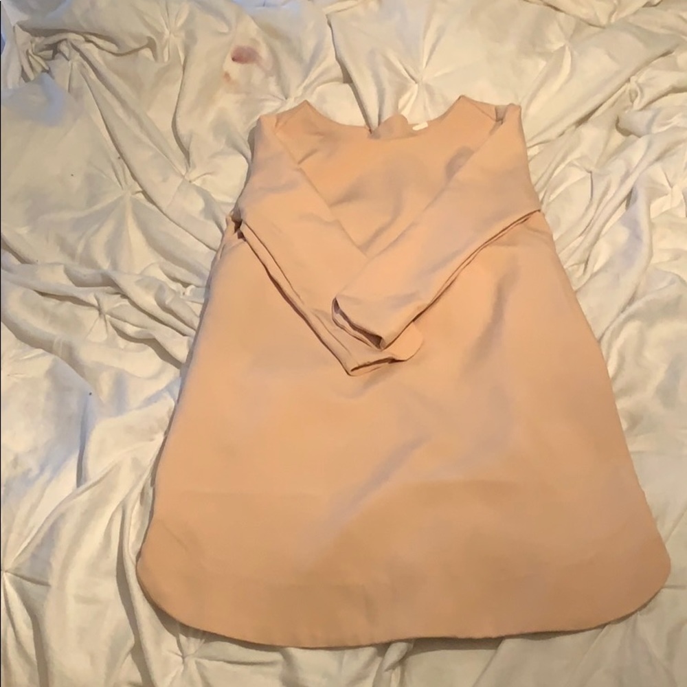 Blush quarter sleeve H&M dress